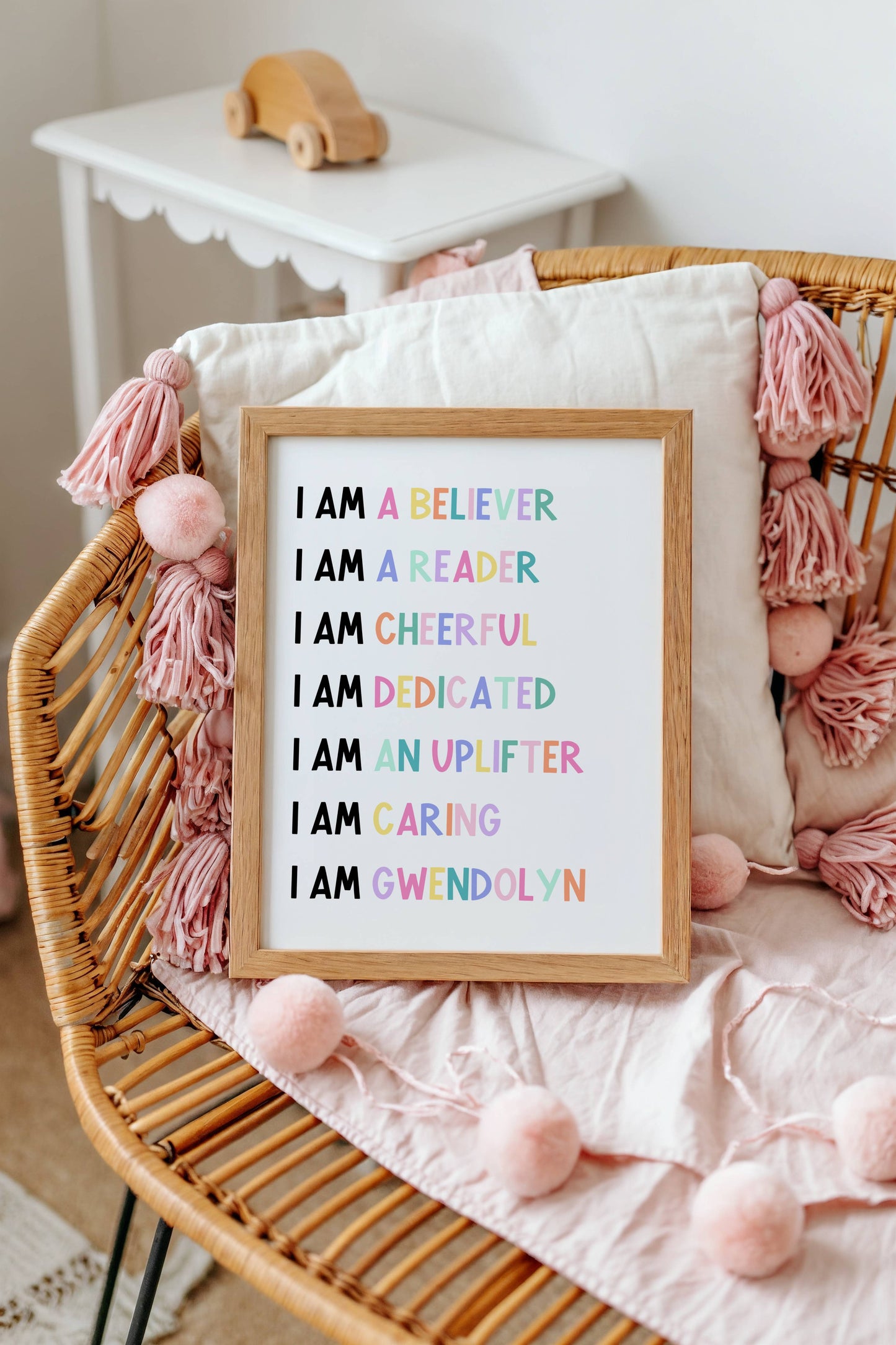 Affirmations - Personalized Name | Art Print