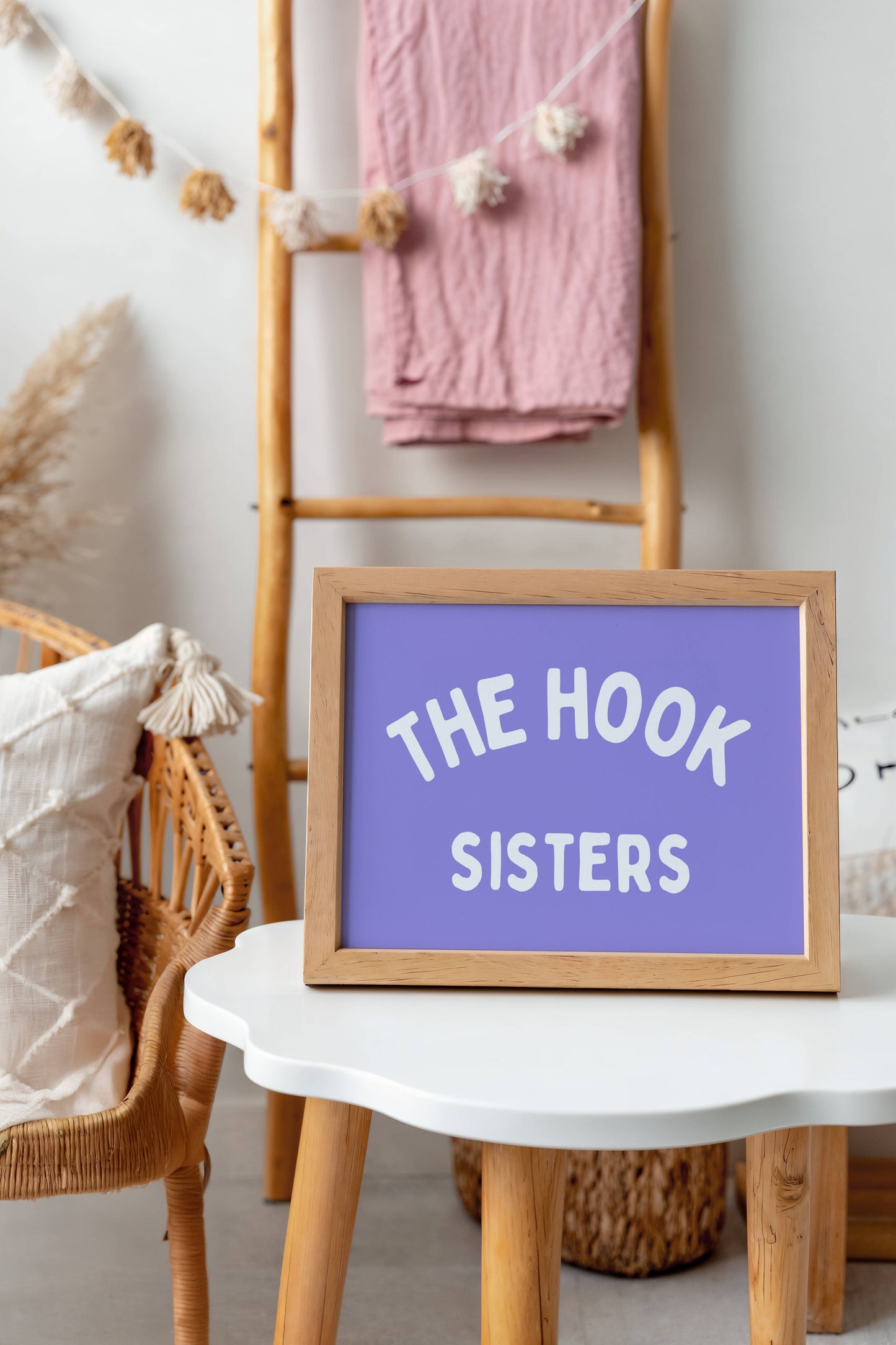 Custom Sisters – Personalized Name | Art Print