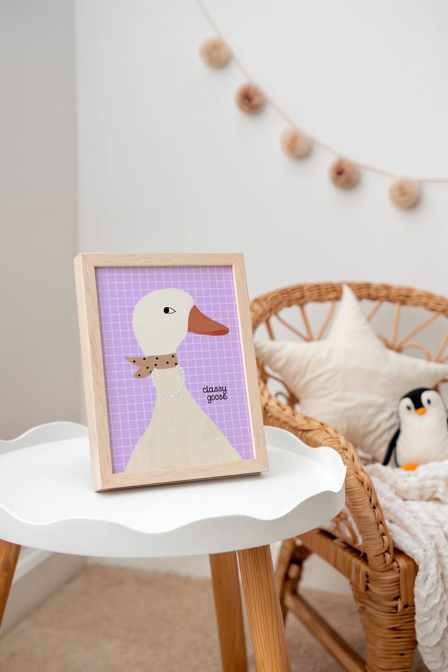 Classy Goose | Art Print
