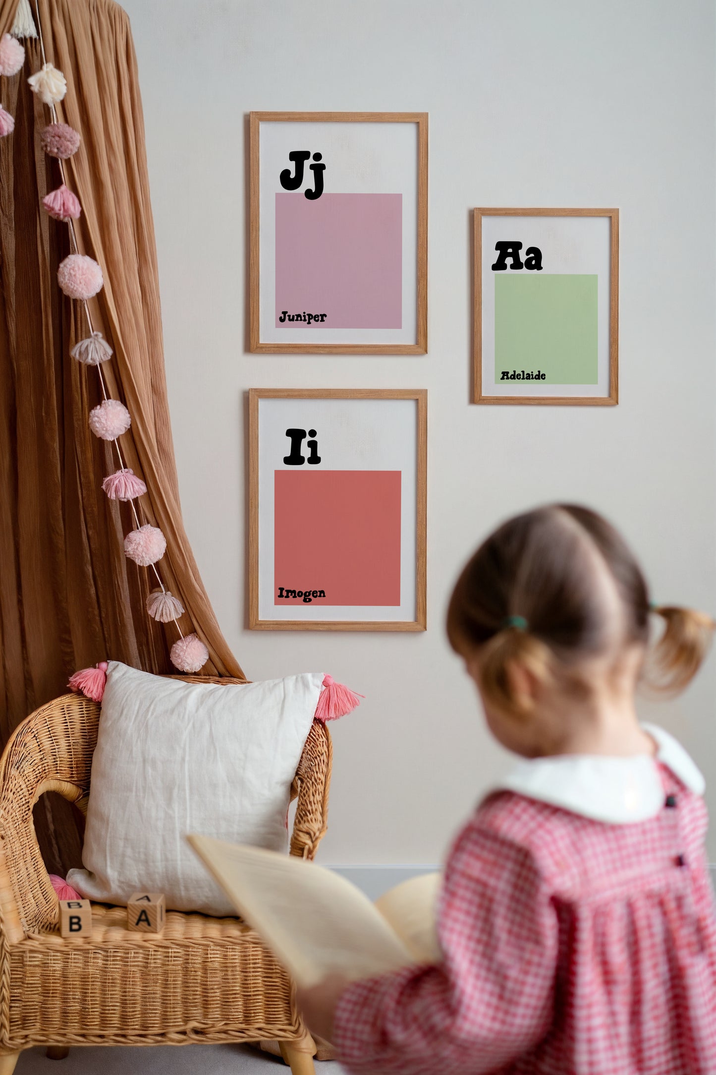 Custom Initial - Alphabet | Art Print