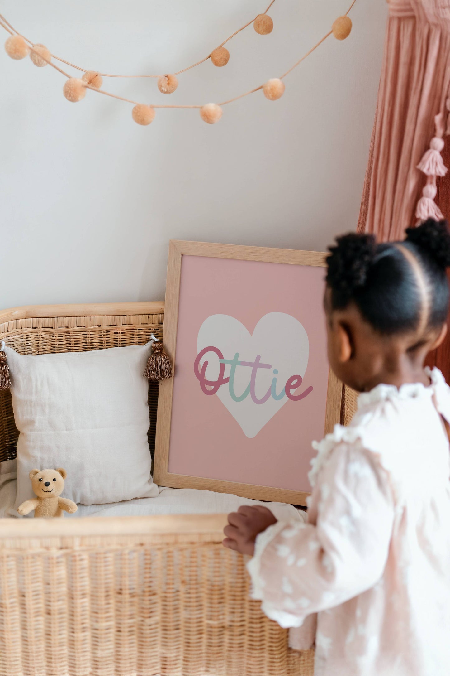 Custom Name – Heart | Art Print