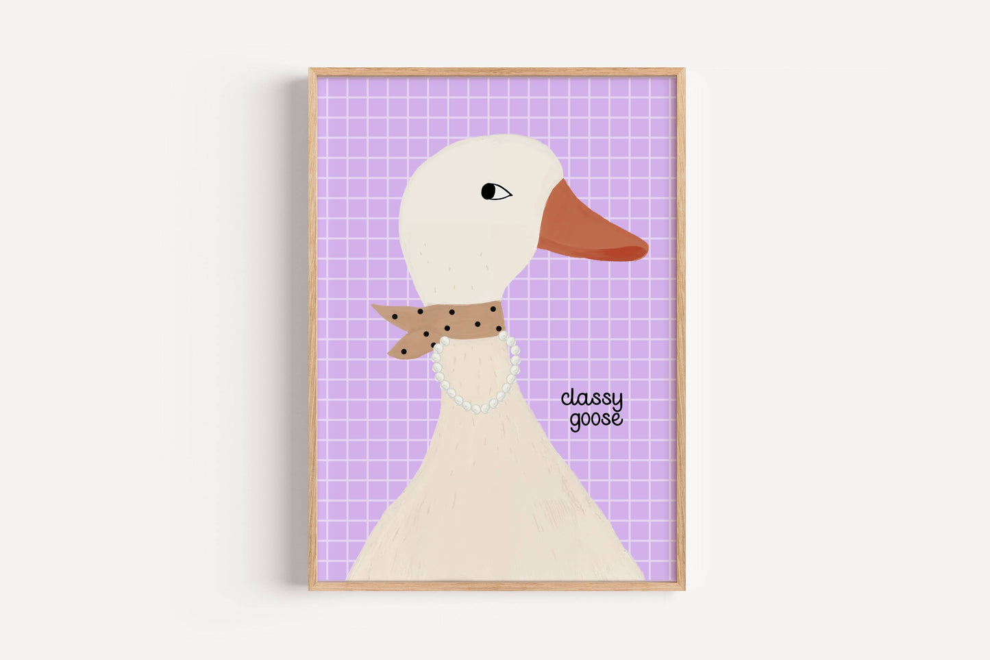 Classy Goose | Art Print