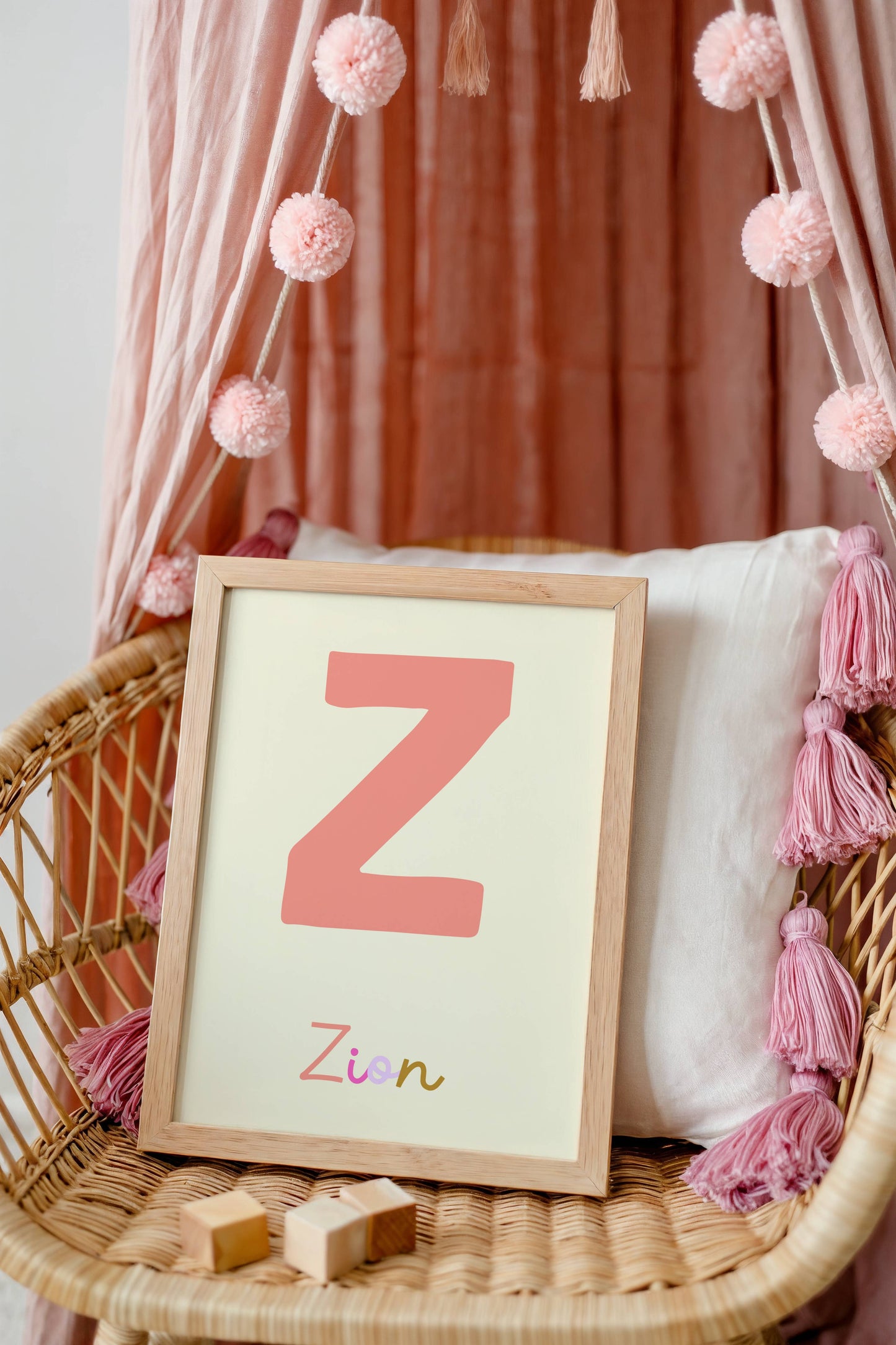 Modern Name and Initial | Art Print