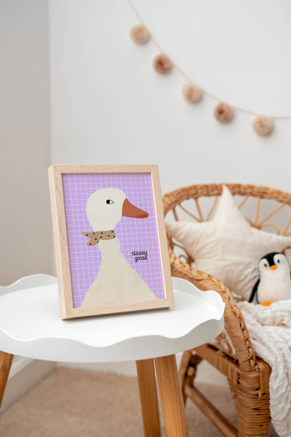 Classy Goose | Art Print