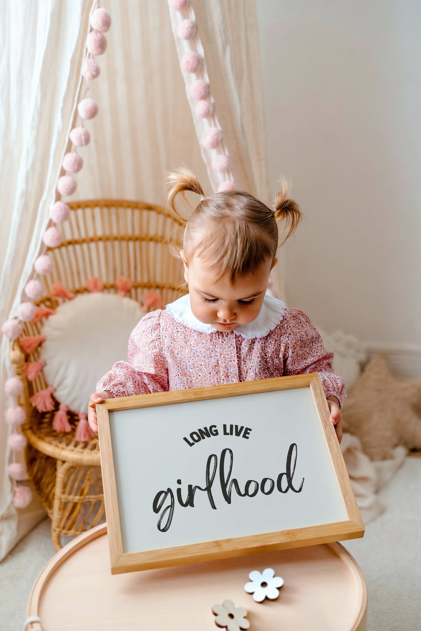 Long Live Girlhood Print – Girls Room Wall Art
