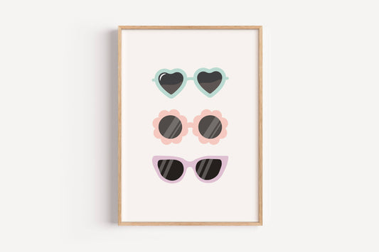 Retro Sunglasses | Art Print